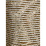 Out From Under Women Rib Sleeve Mock Pullover Stripes Yellow Gold Medium Photo 2