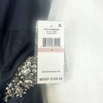 Alex Evenings Camille Cowl Neck Gown Size 12 NEW Navy Embellished Wedding Guest Photo 10