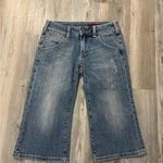 Vigoss Light Blue Women's Denim Bermuda Shorts Y2K Photo 5