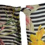 Uncle Frank NWT  Black White Striped Floral Dress Sz S Photo 6