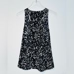 Alexander Wang Racerback Silk Black White Print Tank Top Shirt Blouse Size S Photo 2