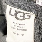 UGG  Size Medium Grey Crewneck Zip Sides Cotton Crewneck Sweatshirt Pullover Photo 3