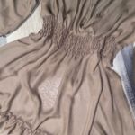 Yummi 2x plus size dress Brown Flowy with Ruffle Hem Photo 6