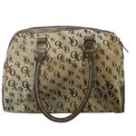 XOXO  Women's Satchel‎ Handbag Dark Cognac with Heart Charm Photo 6