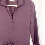 Babaton  Aritzia Mini Shirtdress: Plum Wine Photo 3