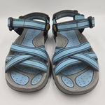 Keen Strappy Open Toe Sandals Women’s Size 6.5 Blue Gray Water Shoes Sportwear Photo 0