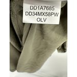 DKNY Women Button Front Dress Size 2 Olive Green Belted Sleeveless Career Office Photo 7