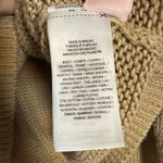 Ralph Lauren Polo  Tan Linen Knit Button Front Cardigan Sweater Size Medium Photo 12