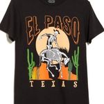 Nordstrom NWOT El Paso Skeleton Graphic Tee S | Cotton T-Shirt | Sold at Photo 0