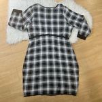 Torrid black and white plaid fall / winter dress plus size 3 Photo 5