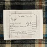 Burnside Embroidery “Founders Brewing Co” Plaid Long Sleeves Flannel Shirt SZ L Photo 2