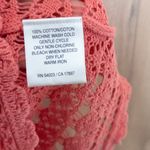 Old Navy VTG Womens Crochet Dress Size M Pink Y2K Boho Cottage Festival Beach Photo 4