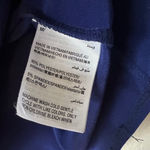 Alfani Royal Blue Cut Out Top Women's Size M Photo 5