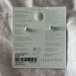 Forever 21 F21 silver stone earrings Photo 2