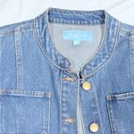 Draper James Women's Blue Denim Jacket Photo 2