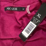 Nic+Zoe NWT  Book Club Open Cardigan - Hot Plum Photo 4