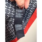 Tommy Hilfiger  Red Navy Stripe Double Breasted Trench Coat Jacket Size S P Photo 4