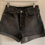 Levi's 501 Women's Demin Shorts Black Sz 28 Photo 1
