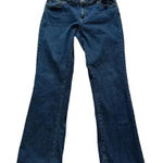 Garnet Hill Dark Wash Blue Bootcut Cotton Spandex Y2K Tall Jeans SZ 10 #2022 Photo 0