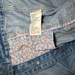 Abercrombie & Fitch Vintage Y2K Distressed Light Blue Denim Jacket Photo 4