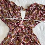 Boohoo FLORAL BATWING MINI SWING DRESS size 6 Photo 10