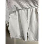 Eleven by Venus Williams Womens Cant Stop Wont Stop Ribbed Tennis Skort medium White Photo 3