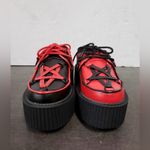 KILLSTAR  Black and Red Platform Shoes Photo 10