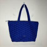 Baggallini  quilted tote bag royal blue‎ 20” x 12” x 5.75” Photo 1