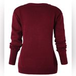 Haoyuanxiang Knit Crew Neck Santa Christmas Sweater Size M Photo 1