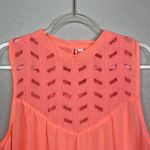MARISOL Bright Pink Neon Sheer Tank Size XL Photo 1