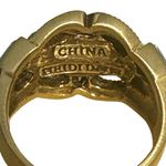 Heidi Daus Aqua Baguette Crystal Statement Ring Photo 7