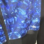 Alo Yoga Alo Yoga Jacket Blue And Black Size Small Hoodie Full Zip Athletic T Photo 1