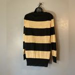 Art & Soul black and gold striped lightweight sweater Photo 4