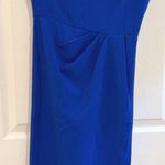 Pretty Garden One Shoulder Dress Cutout‎ Bodycon Cocktail Party Blue Size S Photo 0
