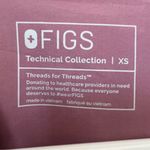 FIGS  Women's Blush Pink Scrub Top V-neck Pocket Technical Collection Size XS Photo 4