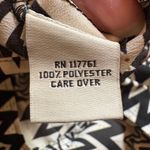 Speed Control NY Chevron Fit & Flare Dress Black White Zip Pockets M NWT Size M Photo 3