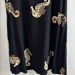 Peppermint  size large Black and Gold Seahorse dress Photo 2