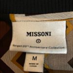 Missoni  Target Medium Brown Chevron Sheer Striped Top Medium Photo 1