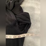 SO  Size L Black Sheer Mesh Back Long Sleeve Full Zip Hoodie Knit Sweatshirt Photo 6