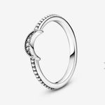 Pandora Crescent Moon Beaded Ring Photo 3