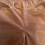 Ralph Lauren Vintage  Polo  Corduroy Pants Size 14 Tan Wide Leg Tan Photo 1