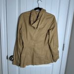 Hugo Boss  tan utility hooded full zip jacket size medium minimalist quiet luxury Photo 8