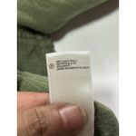 Buffalo David Bitton Jacket Womens Medium Green Cotton Canvas Floral Embroidered Photo 5