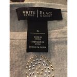 White House | Black Market WHBM Grey Sweater Used Details Womens S Used 3/4 Sleeve Pullover Photo 9