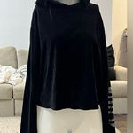 Juicy Couture Women's Black Label Gothic Velour Sequined Hoodie Pullover Hooded Photo 0