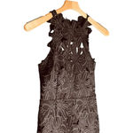 Saylor Jessa Lace Foil Mini Dress Photo 5