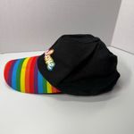 Love is Love Rainbow Pride Hat, Baseball Style Cap Black Photo 2