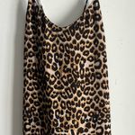 Rebecca Minkoff  Leopard Print Slip Dress Size 4 Spaghetti Strap Satin Mini NWOT Photo 6