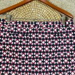 Nvo by Lanctot Women’s Navy Blue Diamond Patterned Poly Spandex Golf Skort 10 Pink Photo 3