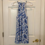 Show Me Your Mumu Gomez Mini Dress Blue Paisley Size XS Photo 5